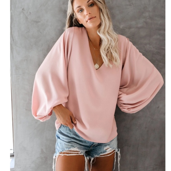 JOANNANA Balloon Sleeve Blouse - Picture 4 of 8